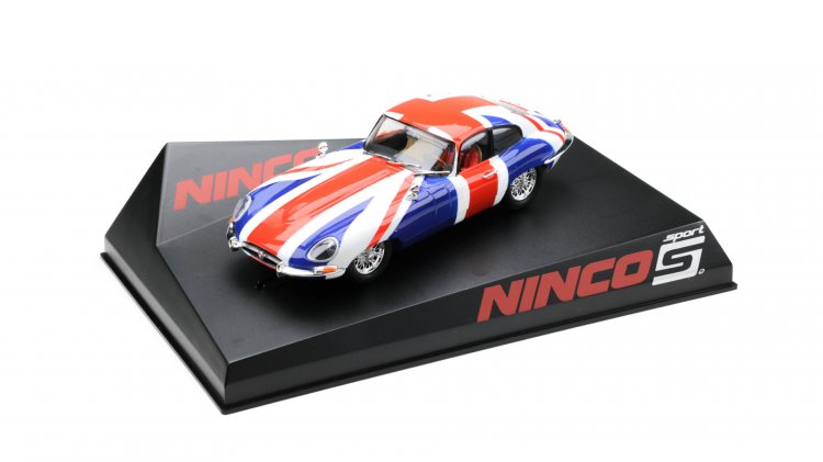 Ninco 50620 - Jaguar E-type XK-E Coupé - Union Jack