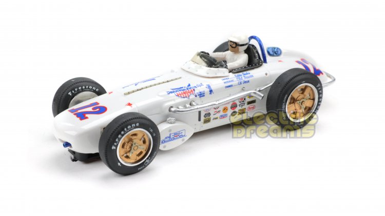 Slot Indy by Ostorero ODG002 - Watson-Offenhauser #12 - '61 Indy 500 - Eddie Sachs