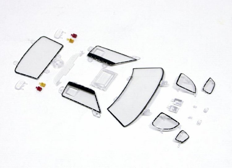 Slot.it CS18V - Transparent Parts - Ford GT40 - Click Image to Close