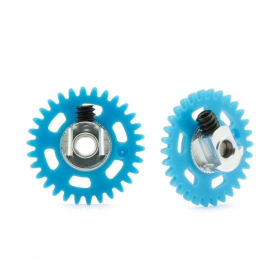 NSR 6630EVO - 30T Anglewinder Gear - 16mm - Plastic w/ Aluminum Hub - EVO Ultralight