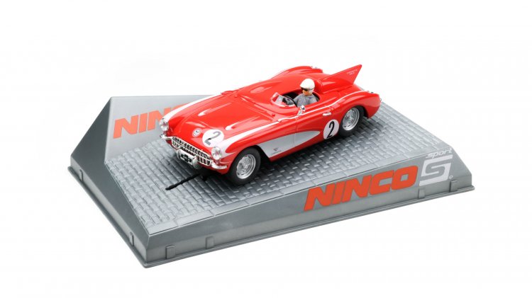 Ninco 50584 - '56 Corvette - Red #2 - Speed Record