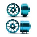 Staffs BLUE - Light Blue Alloy Wheels - Hyper - 15.8" Front & Rear Set - pack of 4