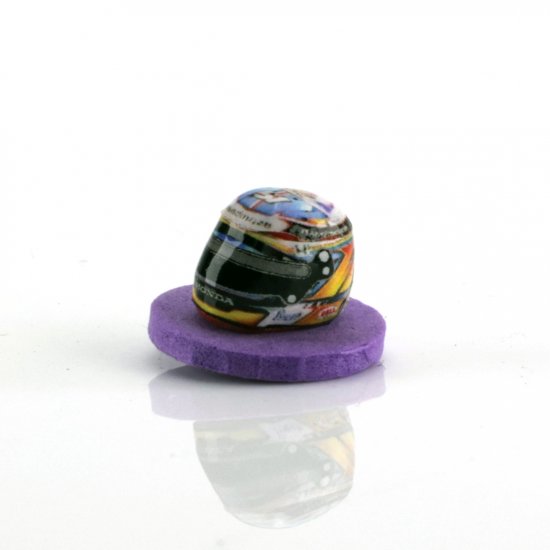 Interlagos Miniatures IM055 1/32 Replica Helmet - Romain Grosjean - Click Image to Close