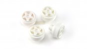 Teamslot L17007 - 17mm Pro Plastic Wheels - OZ Racing 5-Spoke - pack of 4