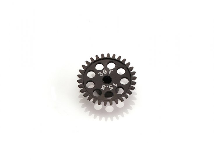 MR Slotcar MR6630R - Anglewinder Gear - 30T - 15.5mm diameter - Black Ergal