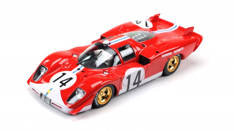 Fly C75 - Ferrari 512S Coda Lunga - '70 Le Mans Test Car