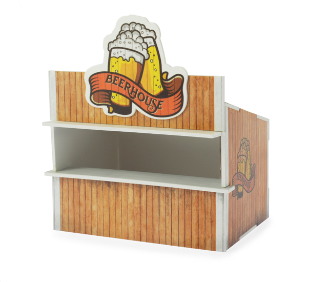 Scaleauto SC-10227 - Beer House Concession Stand - Click Image to Close