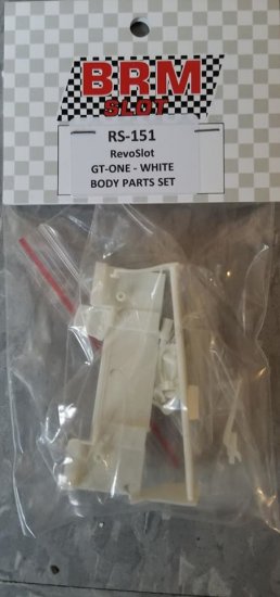 Revo Slot RS-151 - Toyota GT1 - White Body Parts