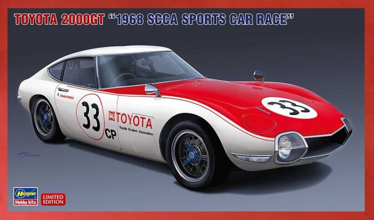 Hasegawa HAS-20520 - Toyota 2000 GT '1968 SCCA' - 1/24 Model Kit