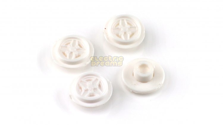 Team Slot T13010 - 13mm Pro Wheel Inserts - Ford MkII RS - pack of 4