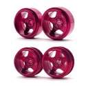 Staffs PINK - Pink Alloy Wheels - Hyper - 15.8" Front & Rear Set - pack of 4