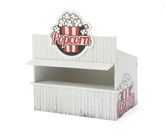 Scaleauto SC-10226 - Popcorn Concession Stand - Click Image to Close