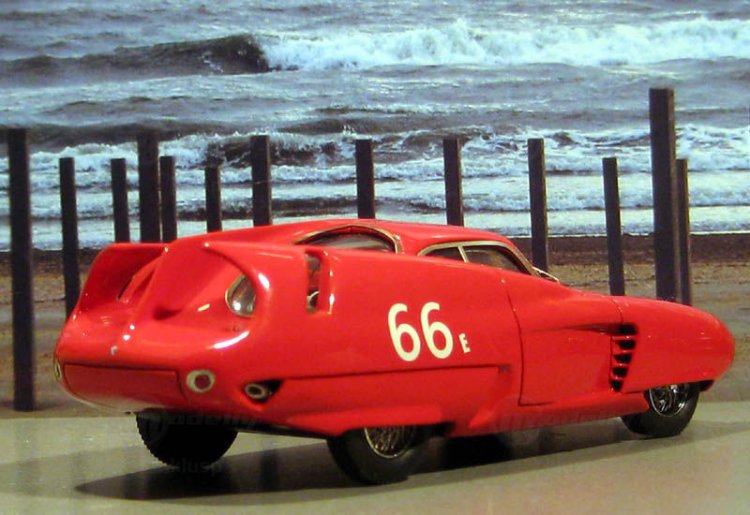 MMK 68AK Alfa Romeo B.A.T. 7 red, #66 racing painted body kit. Only 75 produced - Click Image to Close