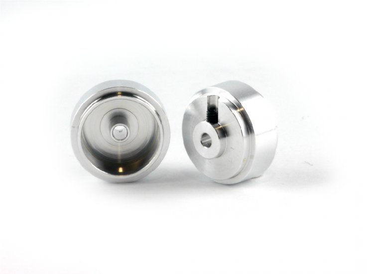 Slot.it W16508215A - Aluminum Wheels - 16.5 x 8.2mm Short Hub - pair