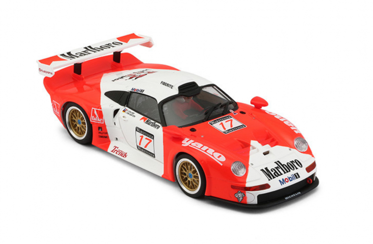 Revo Slot RS0089 - Porsche 911 GT1 - Marlboro #17 - '97 Spa