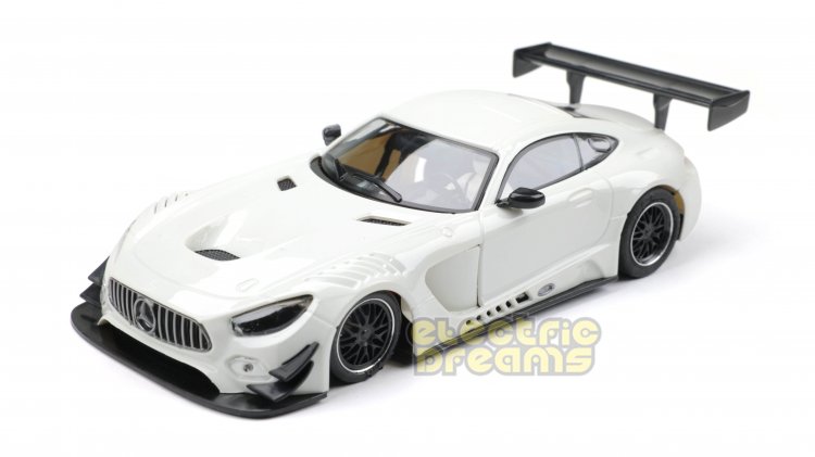 NSR 0092SW Mercedes AMG GT3 - White Test Car - SW Shark 25K