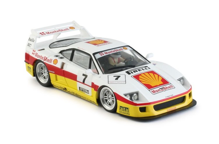 Revo Slot RS0227 - Ferrari F40 - Monteshell #7 - '93 Italian GT Championship