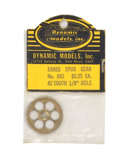 Dynamic - DYN-842 - 42T spur gear for 1/8" axles