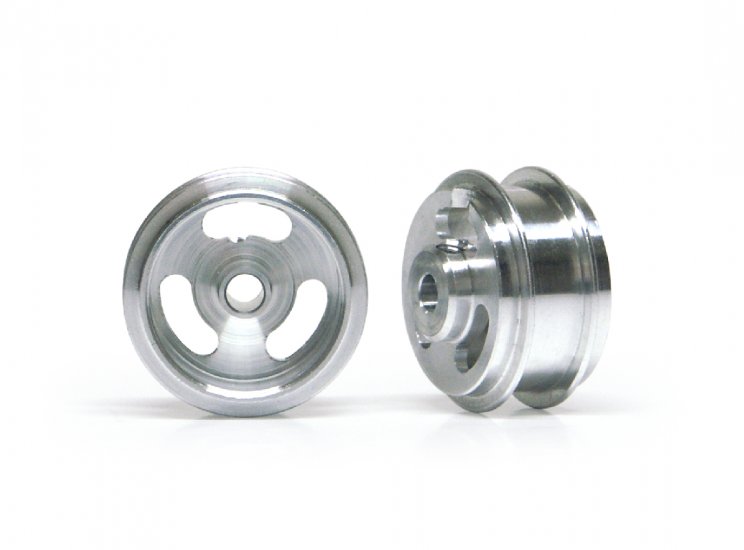 Slot.it W15808215AF - Aluminum Wheels - 15.8 x 8.2mm Short Hub - Double Shoulder - pair