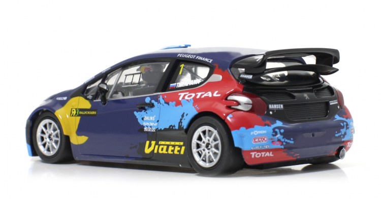 Scaleauto R-series AWD SC-6159R - Peugeot 208 T16 #1 - Viatti Tires - '14 Istanbul