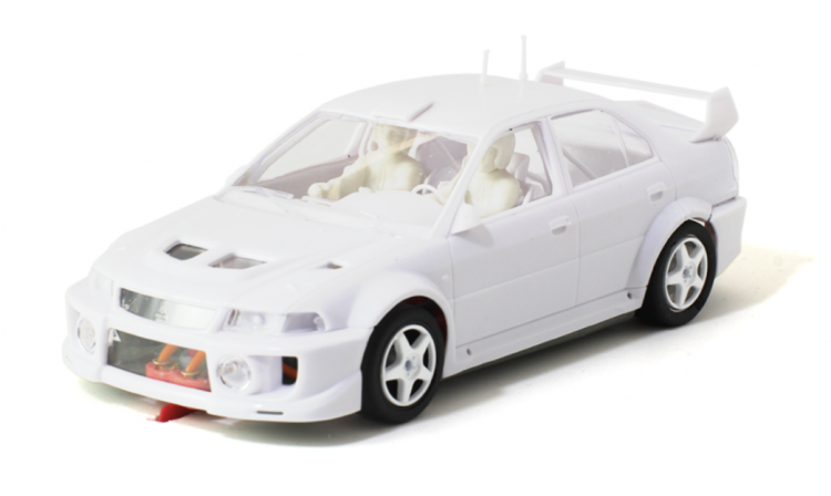 Scaleauto R-series AWD SC-6311 - Mitsubishi Evo V - INLINE - white Kit