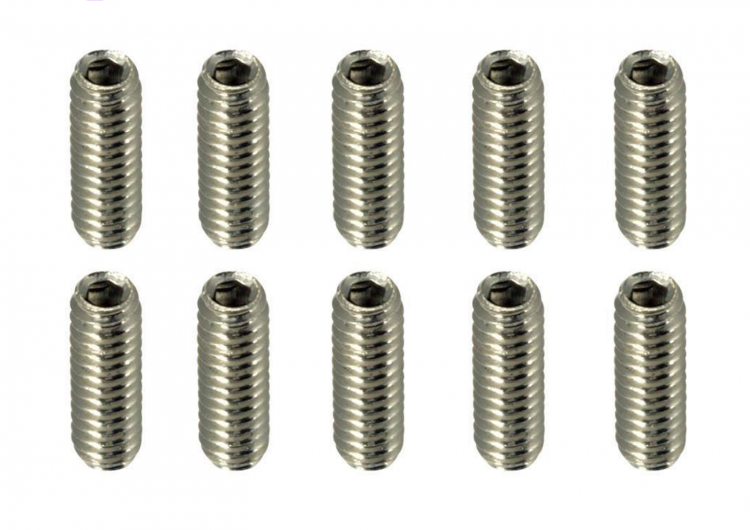 Scaleauto SC-5111 - Steel Allen Screw - M2 x 6mm - pack of 10