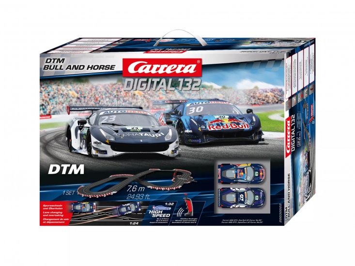 Carrera 30022 - DTM BULL & HORSE - Wireless Controllers - Digital 1/32 scale race set