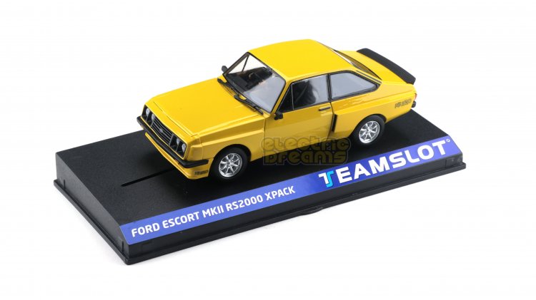 Teamslot 13002 - Ford Escort MkII RS2000 X-Pack - yellow - Click Image to Close