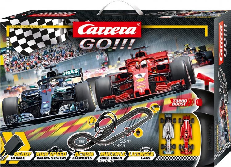 Carrera GO! 62482 - SPEED GRIP - 1/43 scale race set