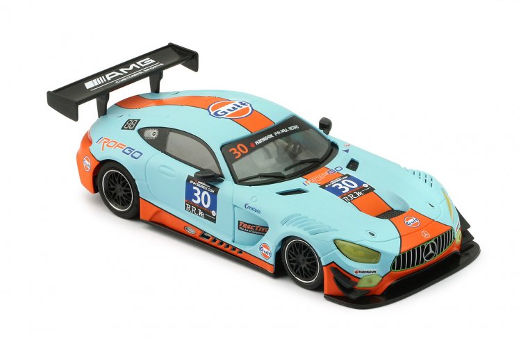 NSR 0153AW Mercedes AMG GT3 #30 Gulf - AW King 21k EVO3