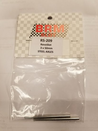 Revo Slot RS-209 - Axles - 50mm x 3mm - pair