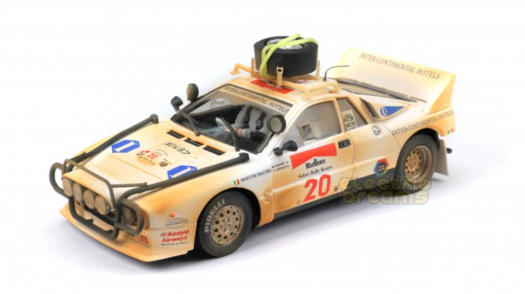 Fly A2030AR - Lancia 037 #20 - Safari Rally 1986 - Weathered Edition