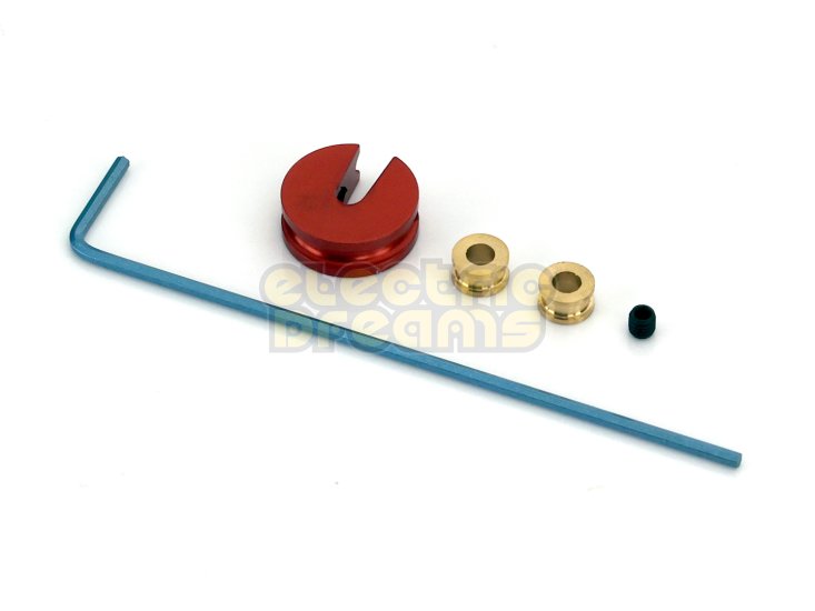 CG Slotcars CGTM12 - 1/8" Axle Pulley for Tire Truer