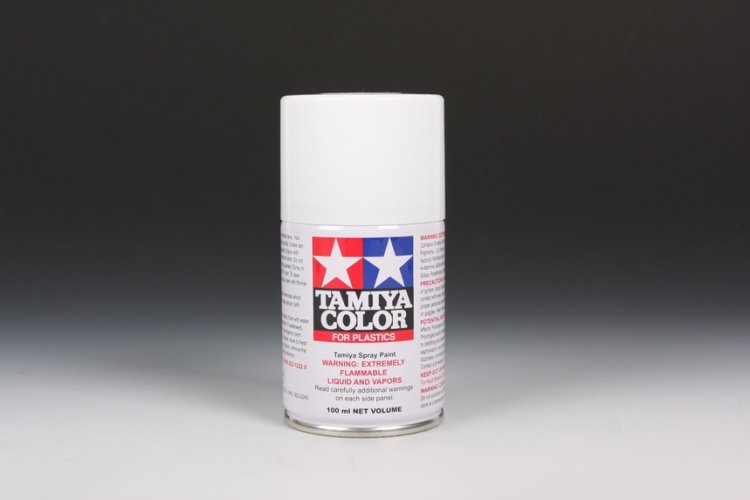 PURE WHITE - 100mL spray can - Tamiya TS-26