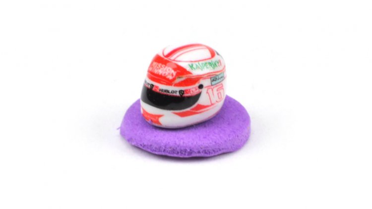 Interlagos Miniatures IM025B 1/32 Replica Helmet - Charles Leclerc - Ferrari 2021