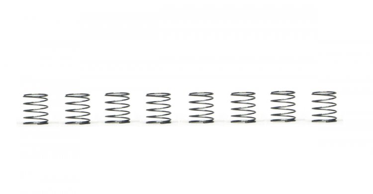 Slot.it CH55D - Short, Ultra-Soft Springs - for use with Suspension Kit CH47B - pack of 8