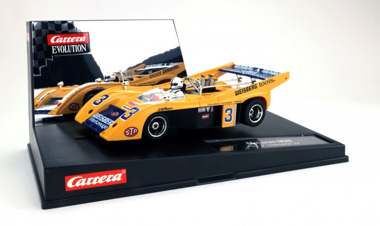 Carrera 27380 - McLaren M20 #3 - Weisberg Tools - H. Kelleners - '73 Can-Am - Click Image to Close