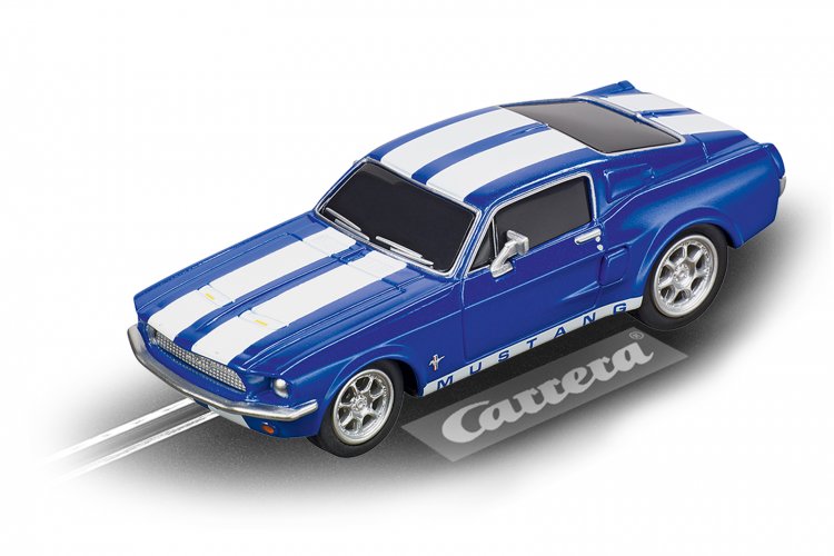 Carrera GO! 64146 - Ford Mustang '67 - Racing Blue - 1/43 scale