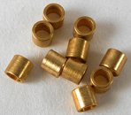 NSR 4817 Axle spacers, brass, 3/32, .120" thick, 10