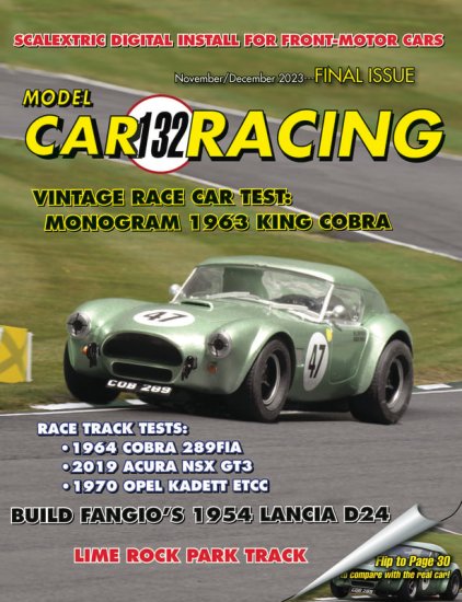 MCR132 - Model Car Racing Magazine #132 - Nov/Dec 2023 - FINAL ISSUE - Click Image to Close