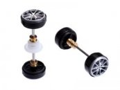 Carrera 89917 - Front & Rear Axle Assemblies - Porsche 911 Carrera S Cabriolet