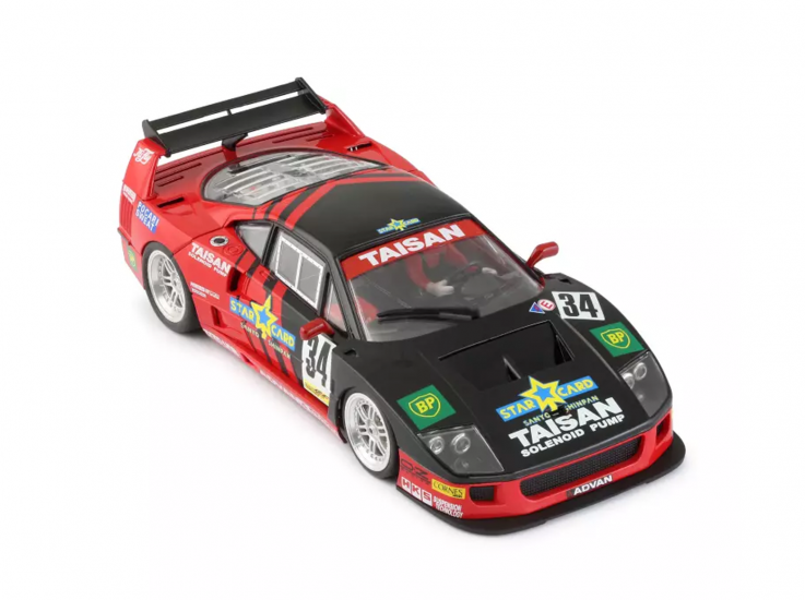 Revo Slot RS0098 - Ferrari F40 - Taisan Rossonera #34 - '95 JGTC