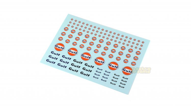 Team Slot P00021 - Decal Sheet - Gulf