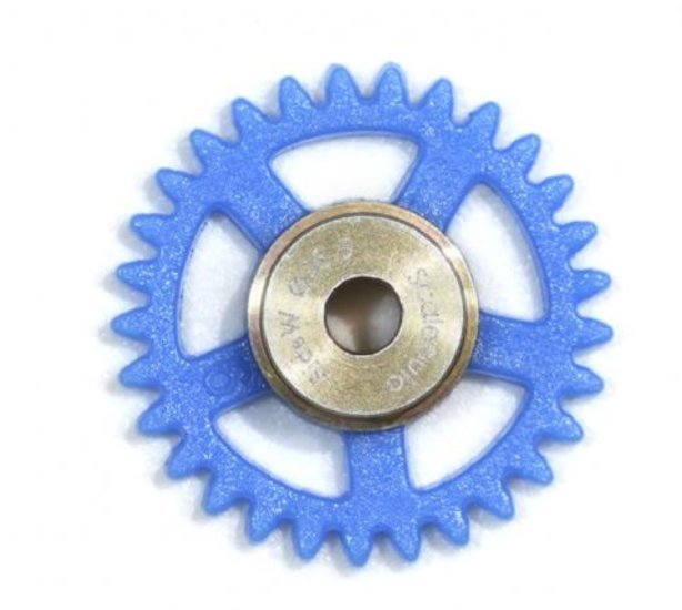 Scaleauto SC-1160R - 29T Polyamide Sidewinder Gear - 16.5mm diameter - for 3/32" axles