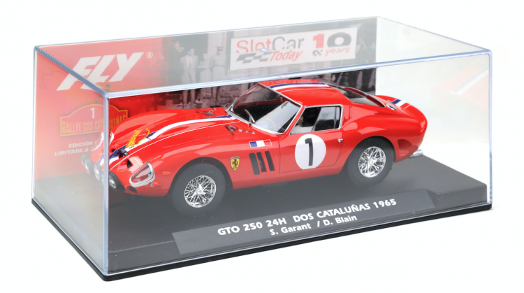 Fly E2022 - Ferrari 250 GTO - '65 24h dos Cataluñas - Slot Car Today 10 Years - Limited Edition