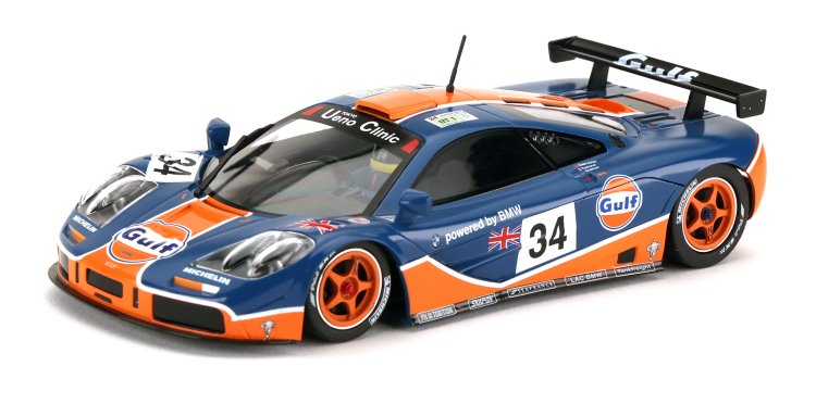 MRSlotcar MR1044 - McLaren F1 GTR #34 Gulf - '96 Le Mans