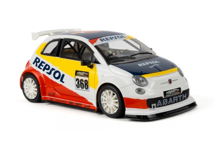 BF-NSR0338SW - Abarth 500 Assetto Corsa - Repsol Blue #368