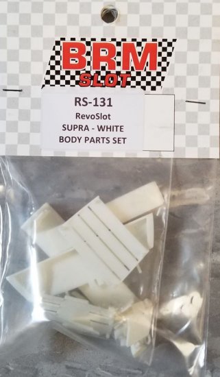 Revo Slot RS-131 - Toyota Supra - White Body Parts