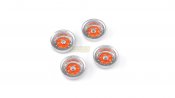 Team Slot T17010 - 17mm Pro Wheel Inserts - Gotti 073C - Fronts - Painted - pack of 4