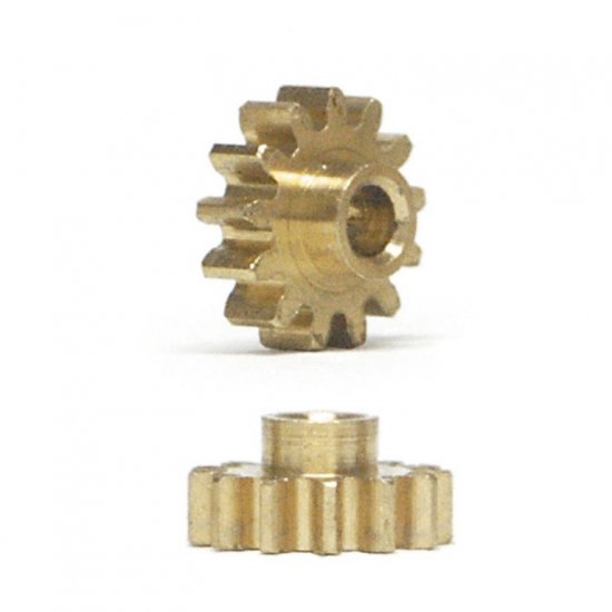 NSR 7112 - 12T Anglewinder Brass Pinion - 7.5mm - Extralight - pack of 2